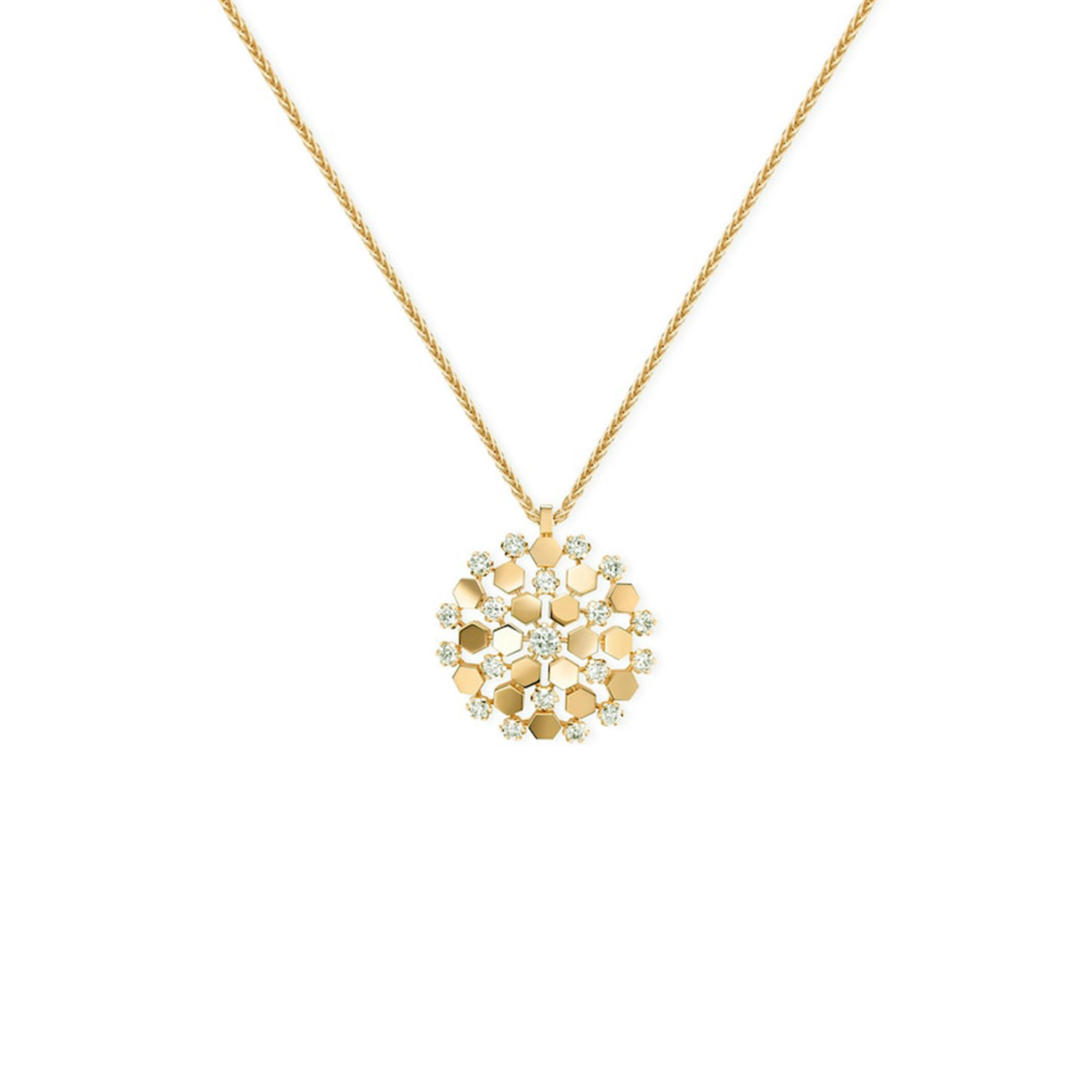 CHAUMET BEE DE CHAUMET NECKLACE 18K ROSE GOLD DIAMONDS 085404